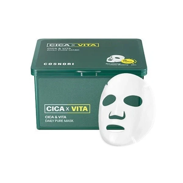 COSNORI Cica & Vita Daily Pure Mask 350ml - 30 Vegan Sheets — Skincare Devices