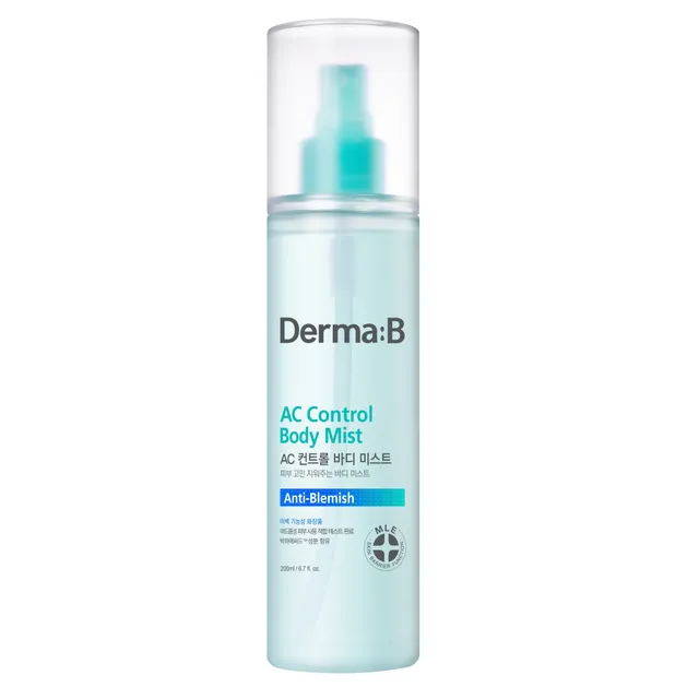 Brume Corporelle AC Control Derma:B 200ml pour l'Acné et le Contrôle de l'Huile