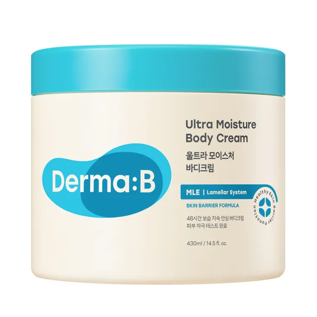 Derma:B Ultra Moisture Body Cream 430ml