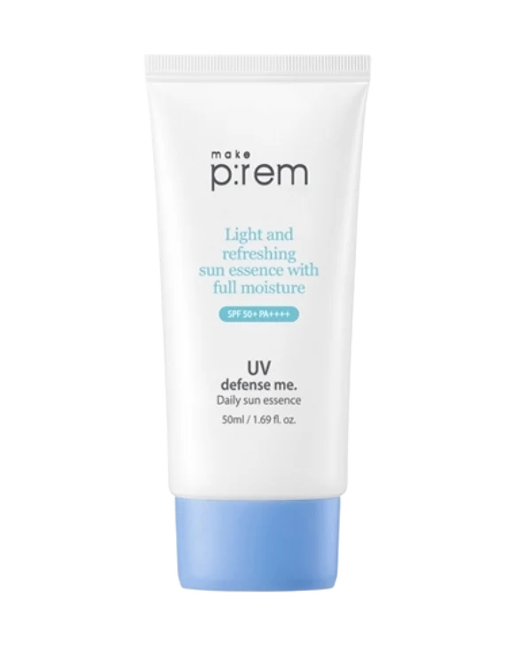 make p:rem UV Defense Me. Essence Solaire Quotidienne 50ml avec SPF 50+ — Appareils de soins de la peau