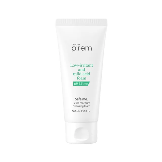 make p:rem Safe Me Relief Moisture Cleansing Foam 100ml — Facial Cleansing Brushes