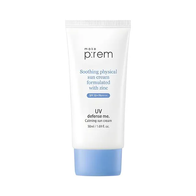 Crème Solaire Apaisante make p:rem UV Defense Me 50ml — Appareils de soins de la peau