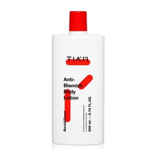 Lotion Corporelle Anti-Acné TIAM pour le Dos et la Poitrine 200mL — Lotion pour le corps