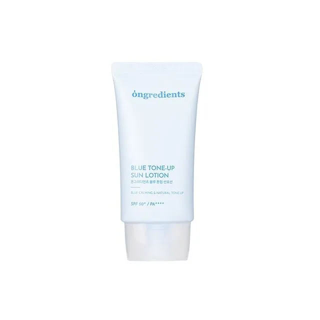 ongredients Blue Tone Up Sun Lotion SPF 50+ 50ml — Skincare Devices