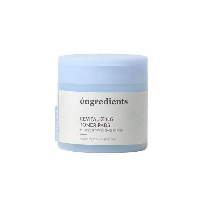 ongredients Tampons Tonifiants Revitalisants - 60 unités — Appareils de soins de la peau