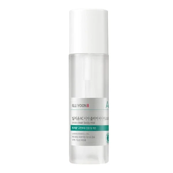 Brume Corporelle AC Cica Clear d'ILLIYOON - 200 ml pour un Teint Égal — Appareils de soins de la peau