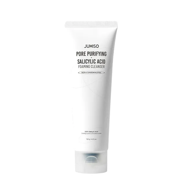 Nettoyant Moussant Purifiant des Pores JUMISO à l'Acide Salicylique 120g — Nettoyants visage