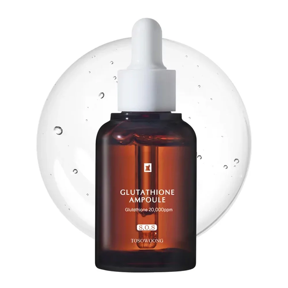 Ampoule de Glutathione Tosowoong 30ml pour Éclaircissement de la Peau