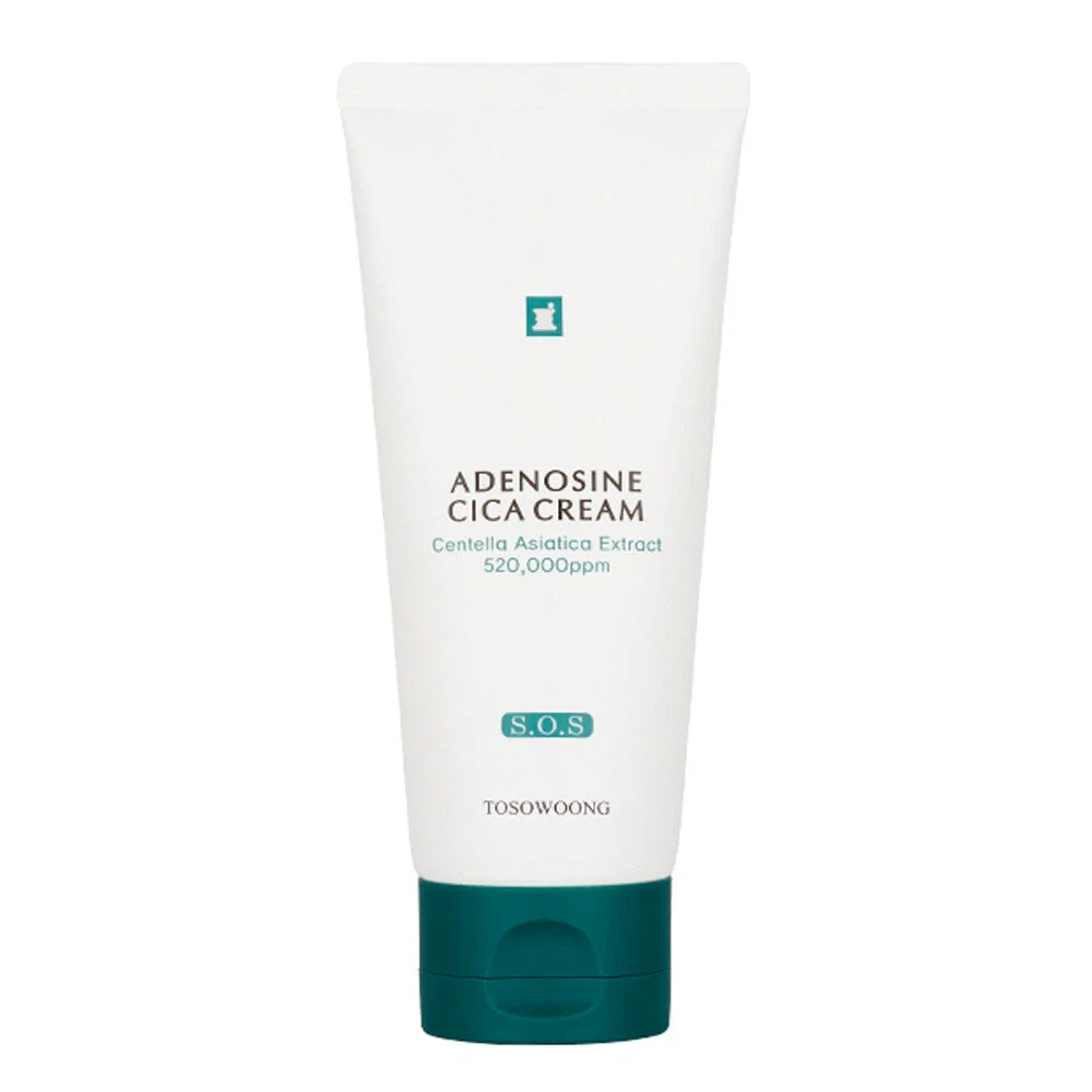 Crème Cica Adenosine TOSOWOONG 100ml pour Peau Sensible — Appareils de soins de la peau