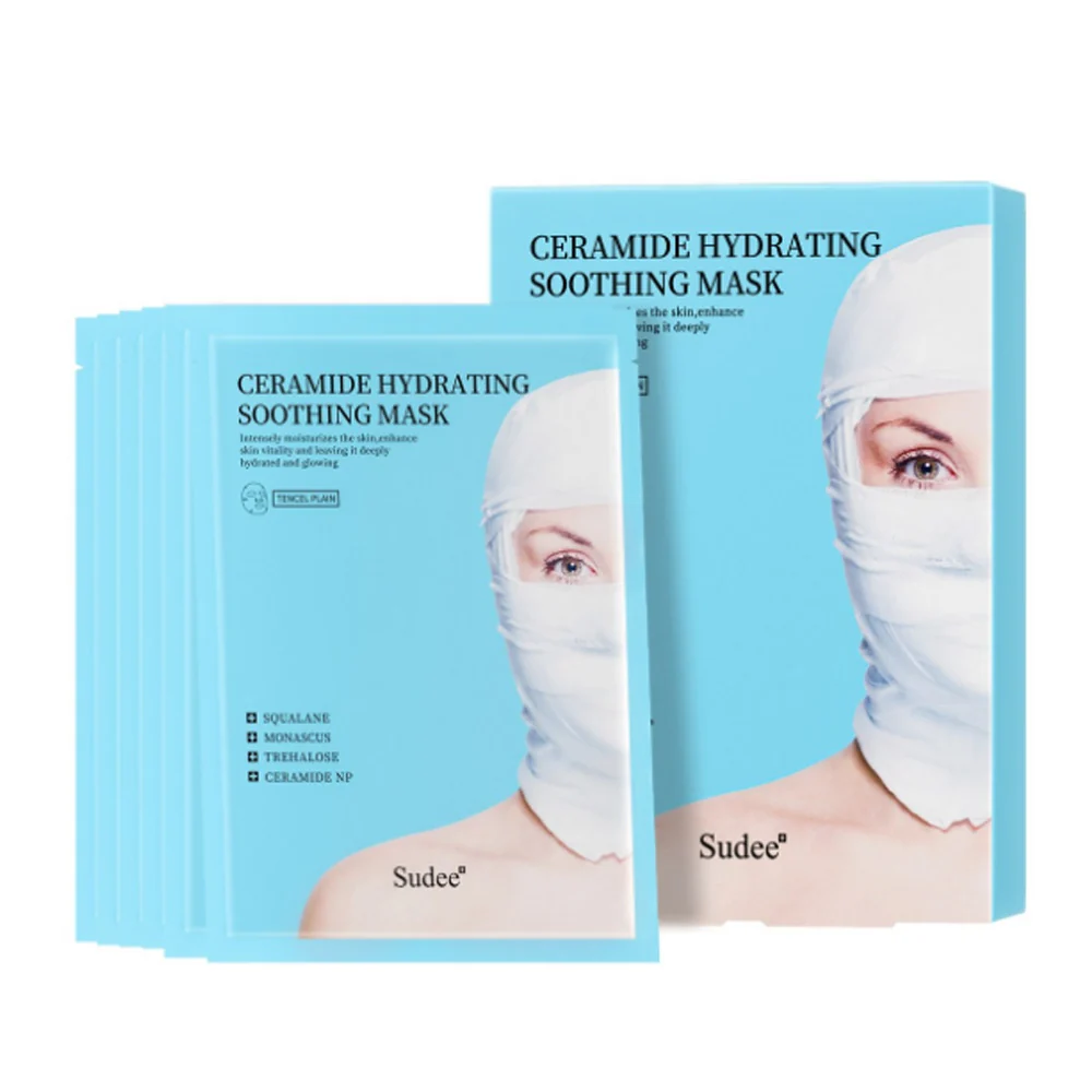 Masque apaisant hydratant SUDEE à la céramide 30g - 5 pièces