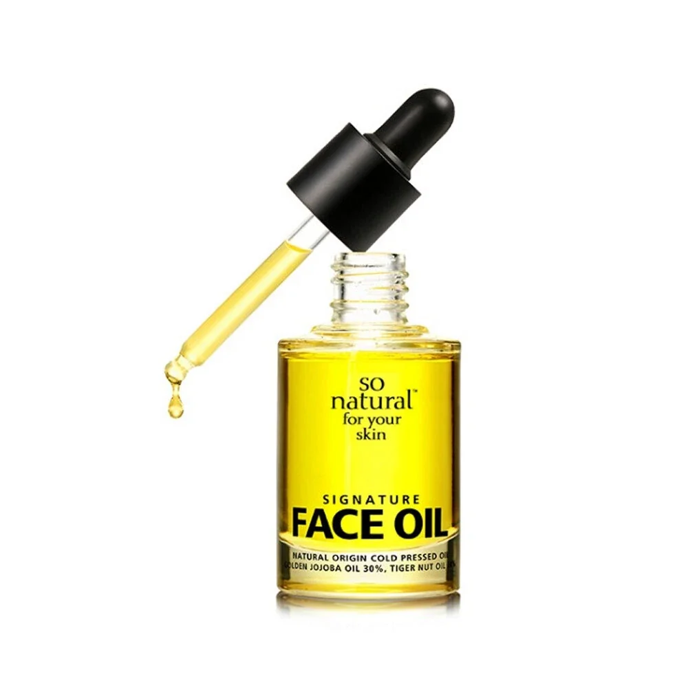 Huile de visage Signature SO Natural 30ml — Appareils de soins de la peau