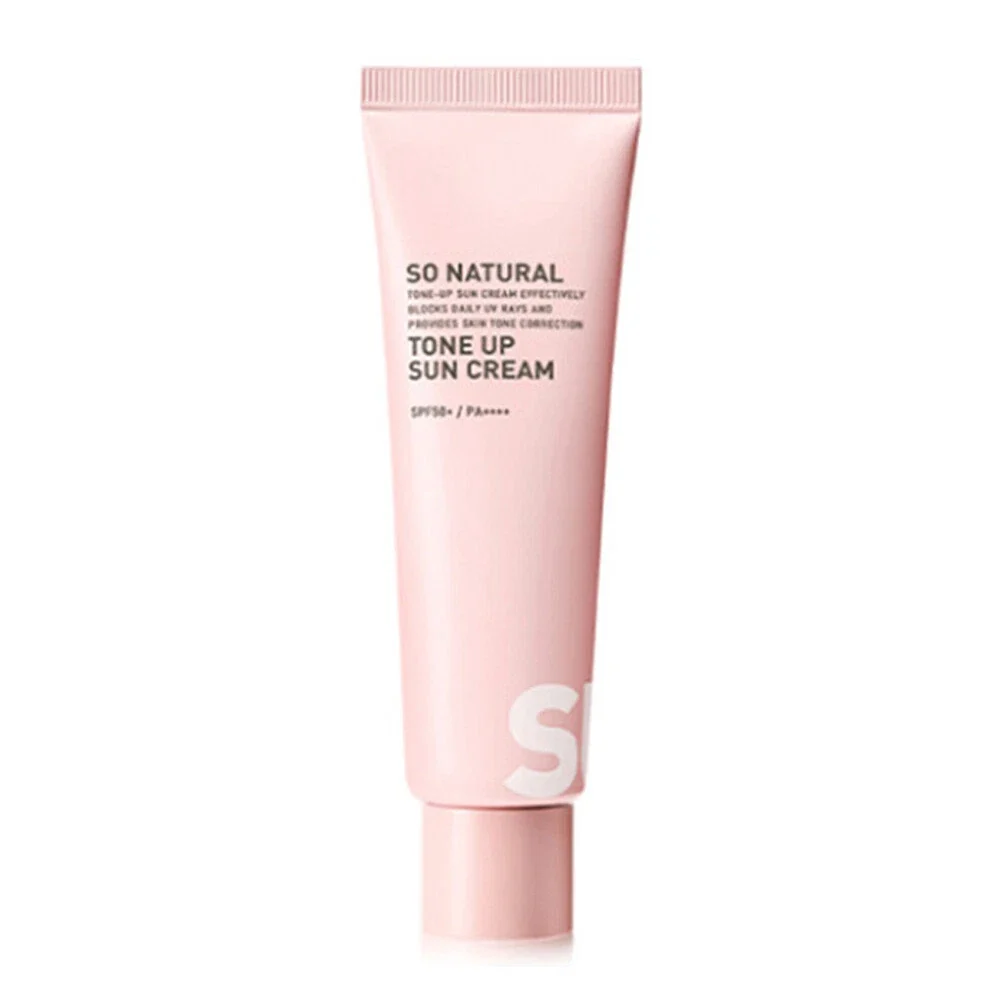SO Natural Tone Up Sun Cream SPF50+ PA++++ 50ml — Skincare Devices