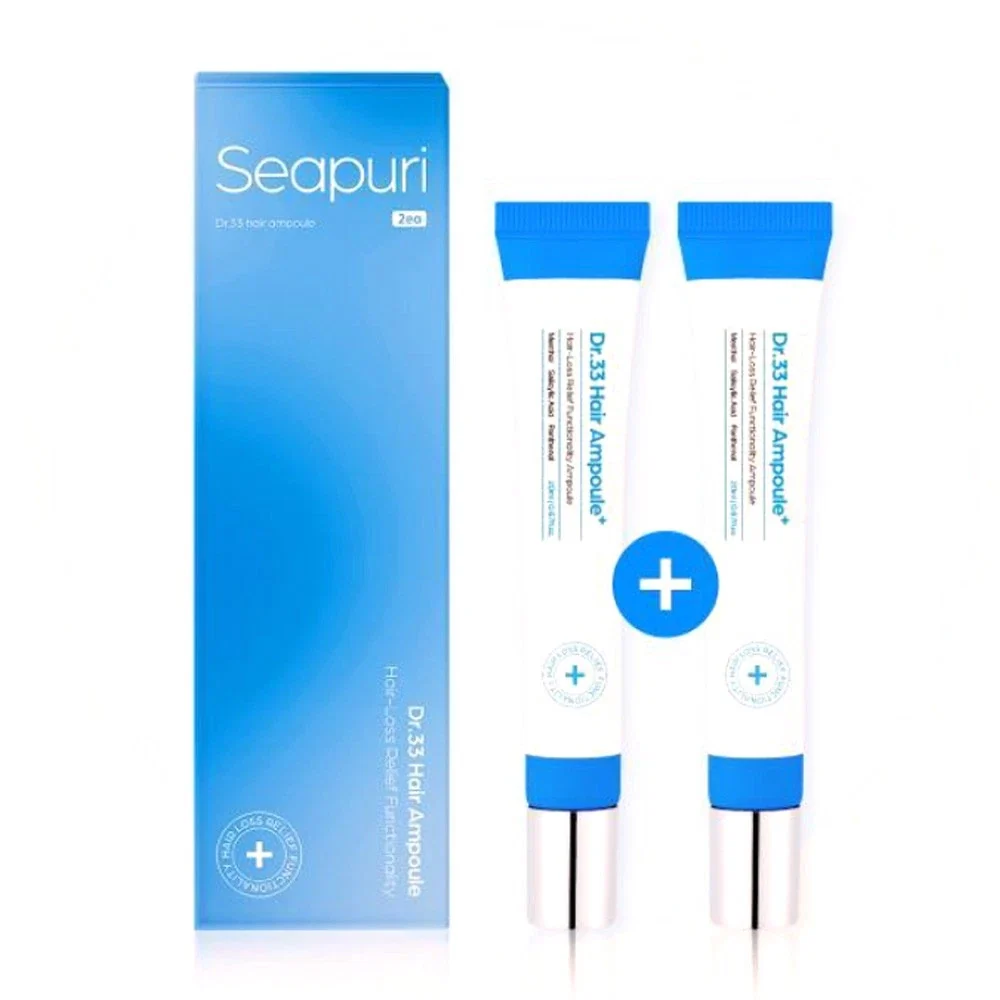 SEAPURI Dr. 33 Ensemble d'Ampoules Capillaires Double (20ml x 2)