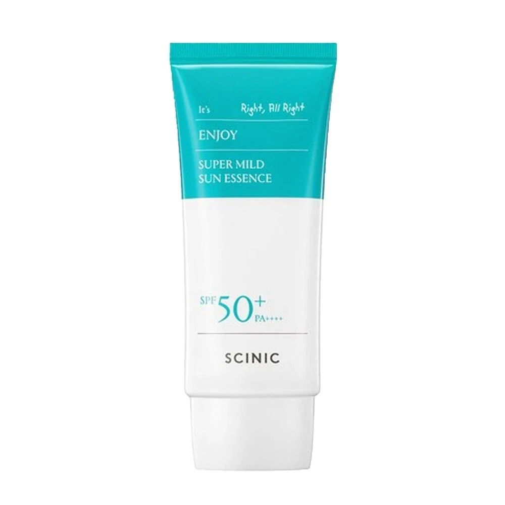 SCINIC Enjoy Super Mild Sun Essence FPS 50+ PA++++ 50ml — Appareils de soins de la peau