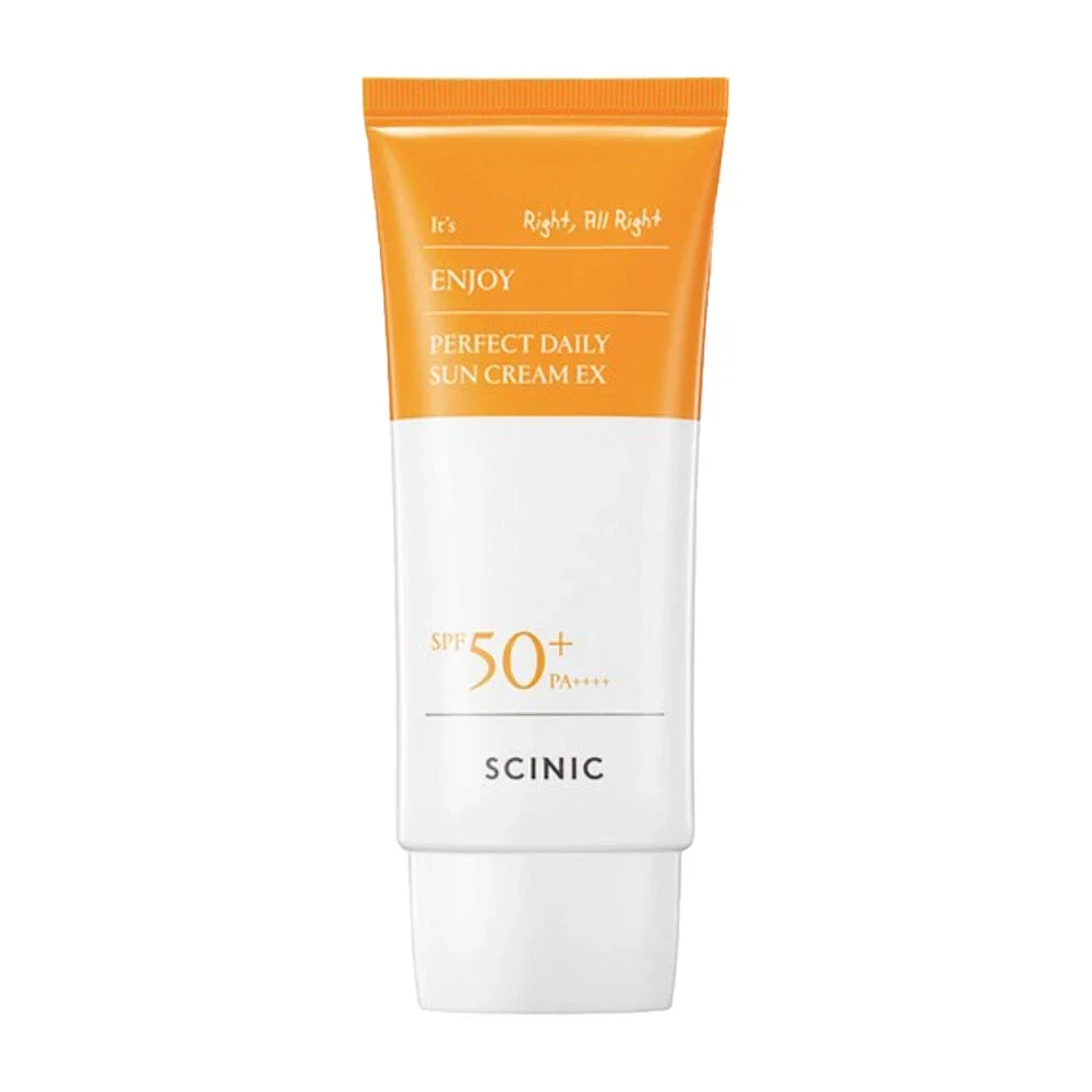 Crème Solaire Quotidienne Parfaite SCINIC EX SPF50+ PA++++ 50ml — Appareils de soins de la peau