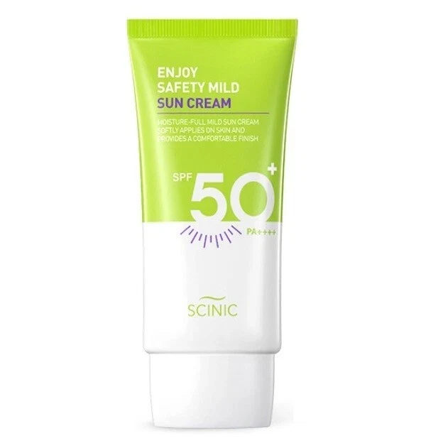 Crème Solaire Douce SCINIC Enjoy Safety SPF50+ PA++++ 50g — Appareils de soins de la peau