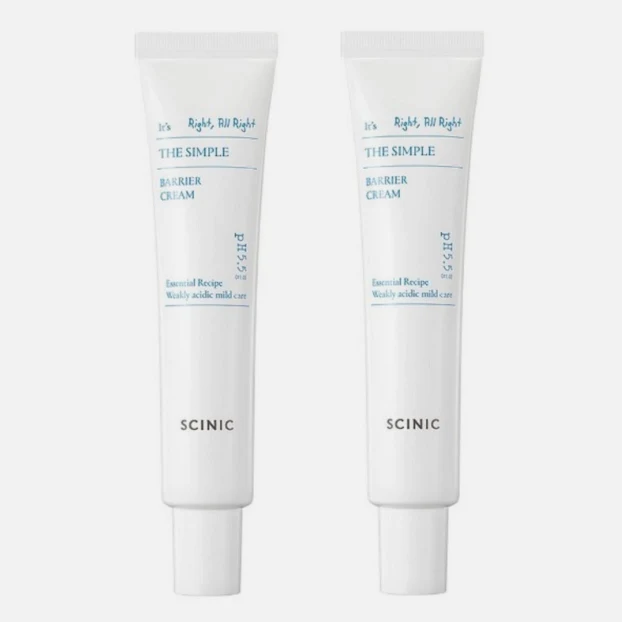 Crème Barrière Simple SCINIC 40ml - Paquet de 2 — Appareils de soins de la peau
