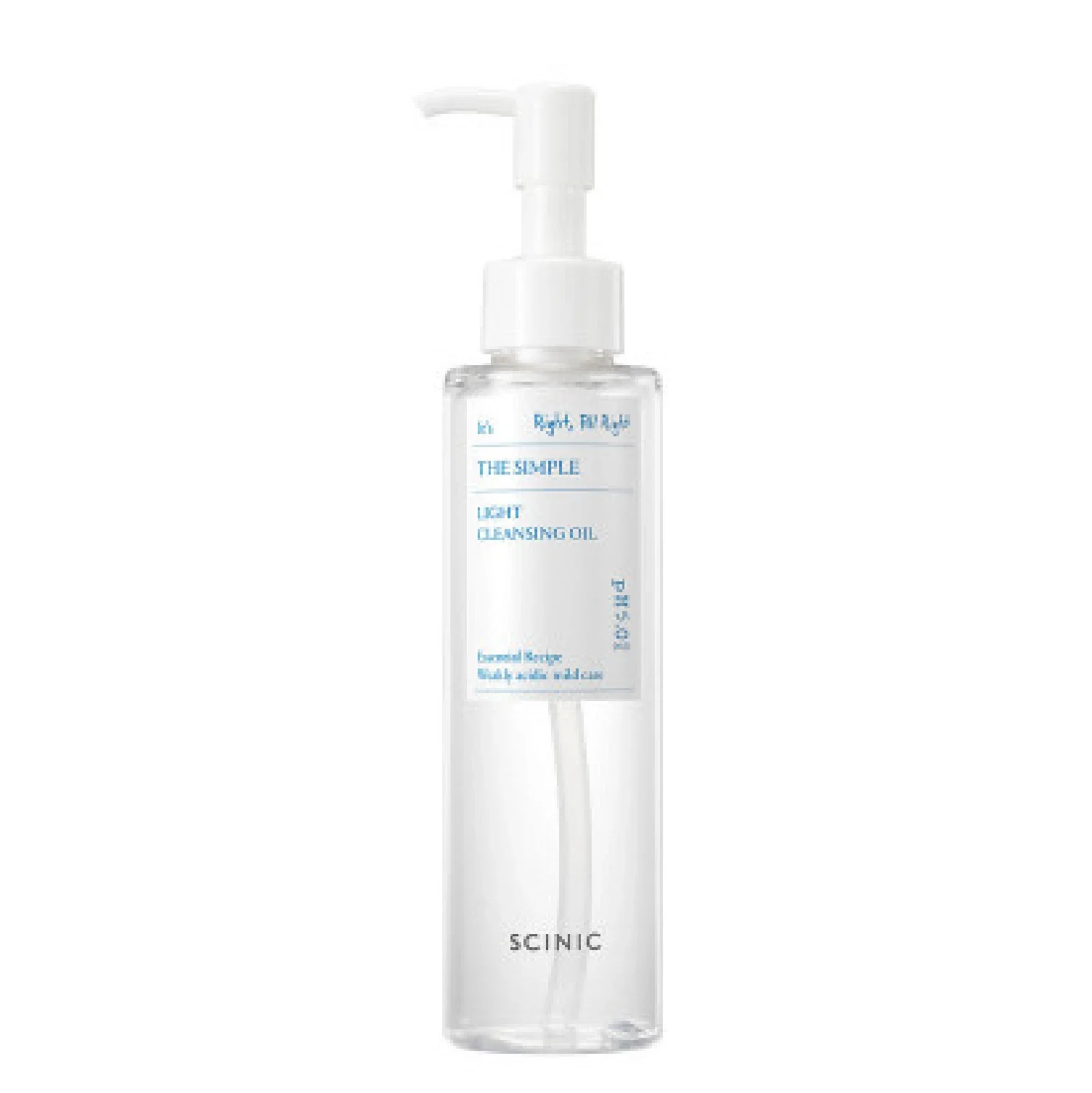 SCINIC L'Huile Nettoyante Légère Simple 150ml — Nettoyants visage