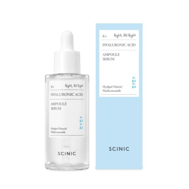 SCINIC Hyaluronic Acid Ampoule Serum 50ml for Deep Hydration — Skincare Devices