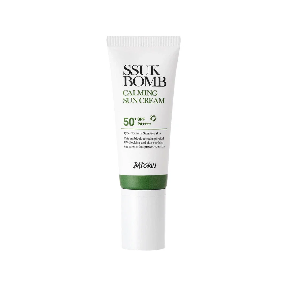 BADSKIN Ssuk Bomb Calming Sun Cream - 40g SPF50+ PA++++ — Skincare Devices