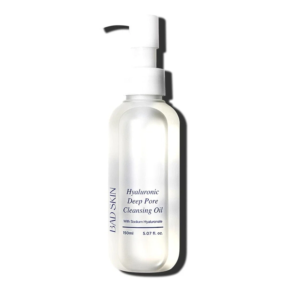 Huile Nettoyante Profonde Hyaluronique BADSKIN - 150ml — Brosse nettoyante électrique pour le visage