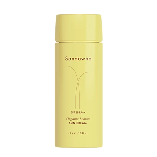 Crème Solaire Bio au Citron SANDAWHA 70g — Appareils de soins de la peau