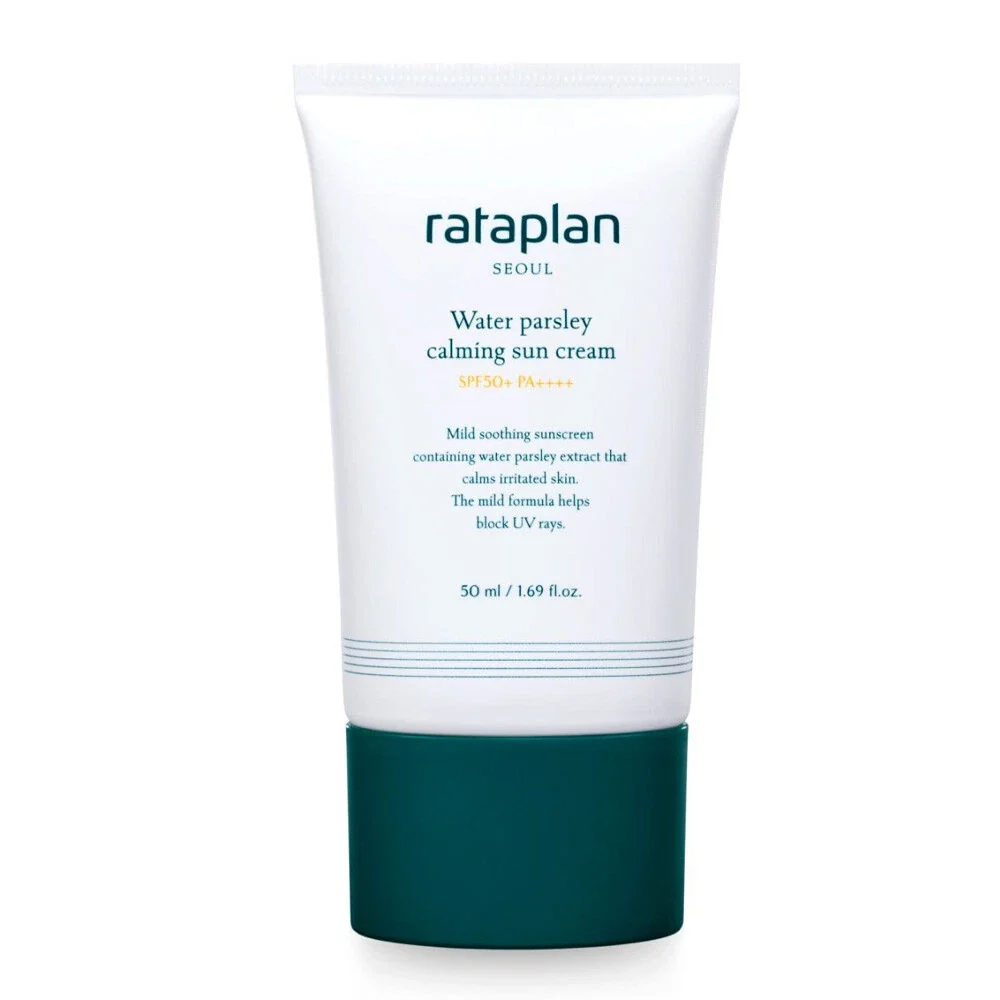 Crème solaire apaisante RATAPLAN Water Parsley SPF50+ PA++++ 50ml — Appareils de soins de la peau