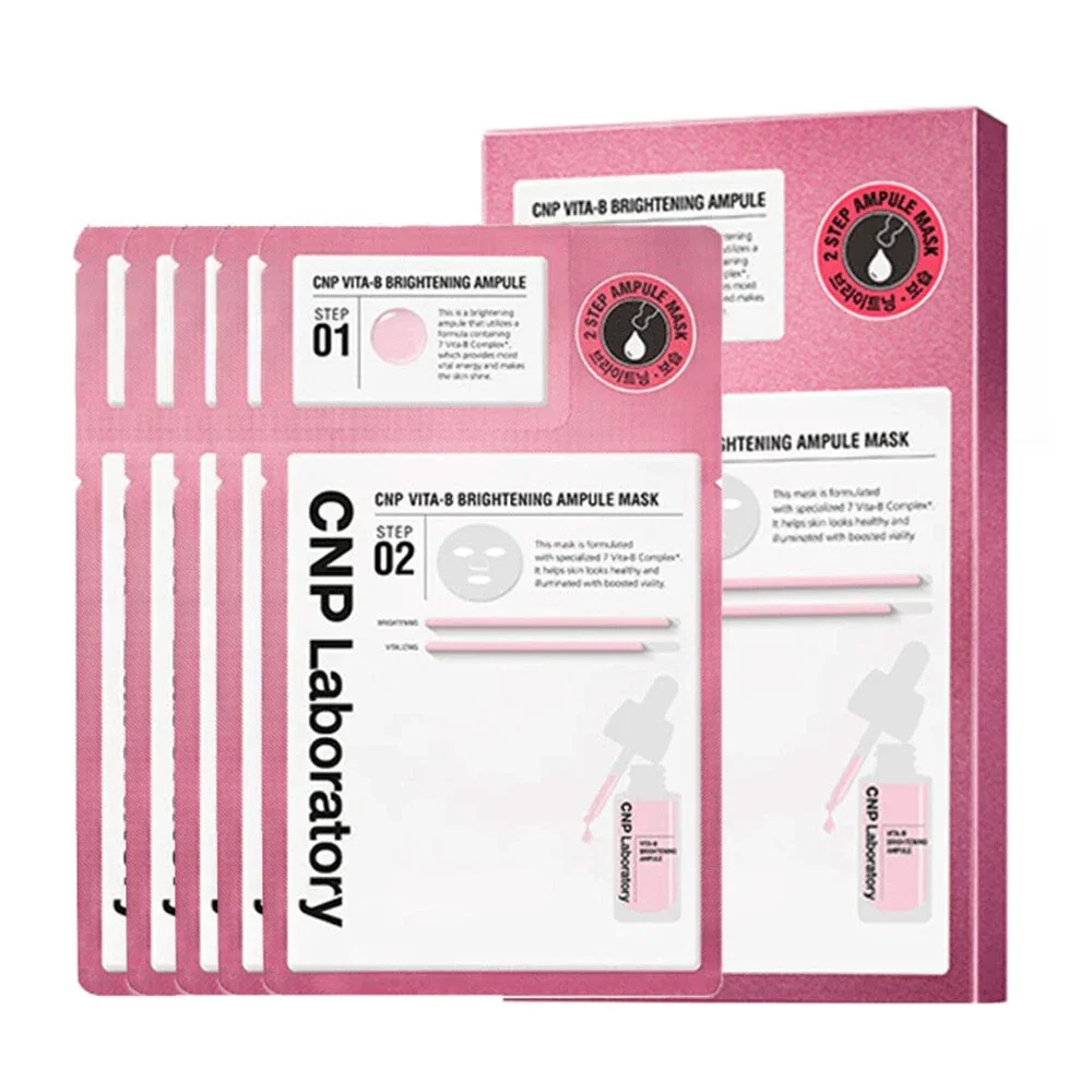 CNP Laboratory Vita-B Brightening Ampule Mask - 5 Pieces