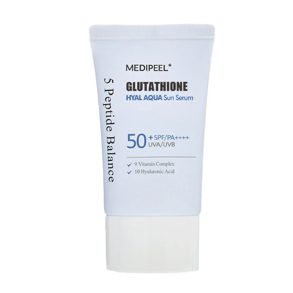 Sérum Solaire Medipeel Glutathione Hyal Aqua - 50ml SPF50+ PA++++ — Appareils de soins de la peau