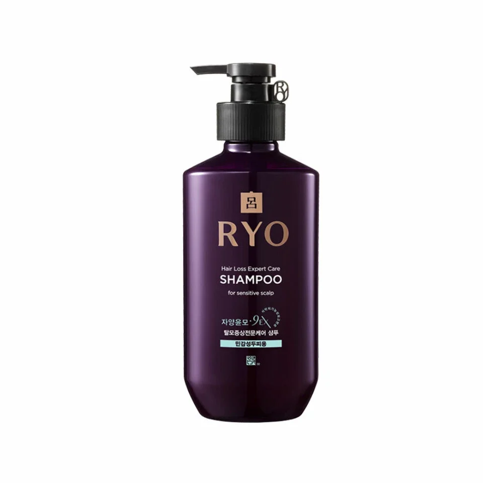RYO 9EX Anti Hair Loss Shampoo for Sensitive Scalp 400ml