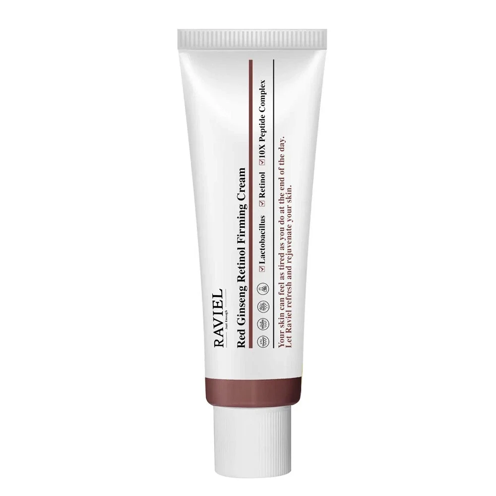 Crème raffermissante au ginseng rouge et rétinol RAVIEL 50ml — Appareils de soins de la peau