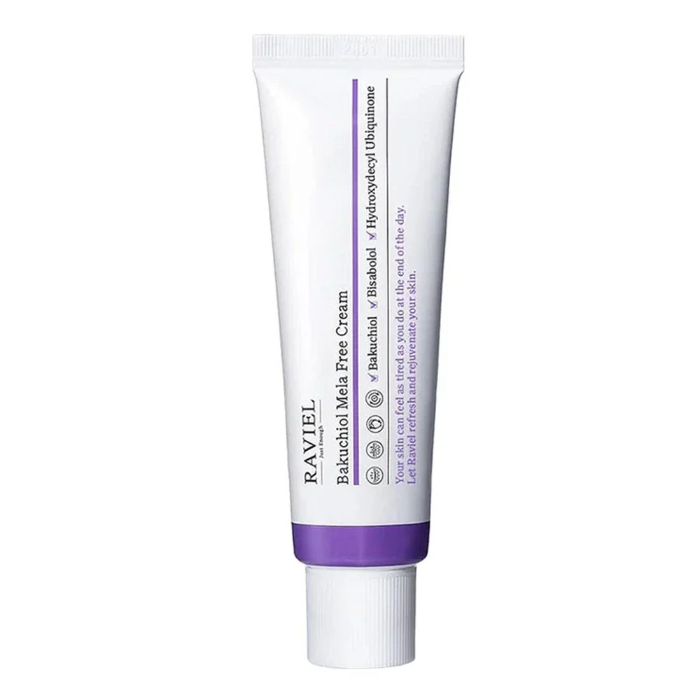 Crème RAVIEL Bakuchiol Mela Free 50ml pour l'élasticité de la peau — Appareils de soins de la peau