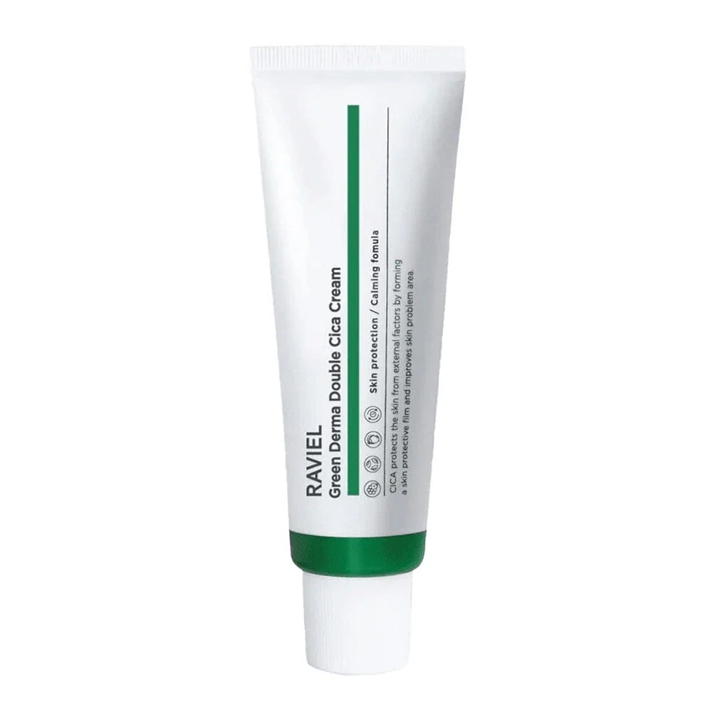 RAVIEL Green Derma Double Cica Cream 50ml — Skincare Devices