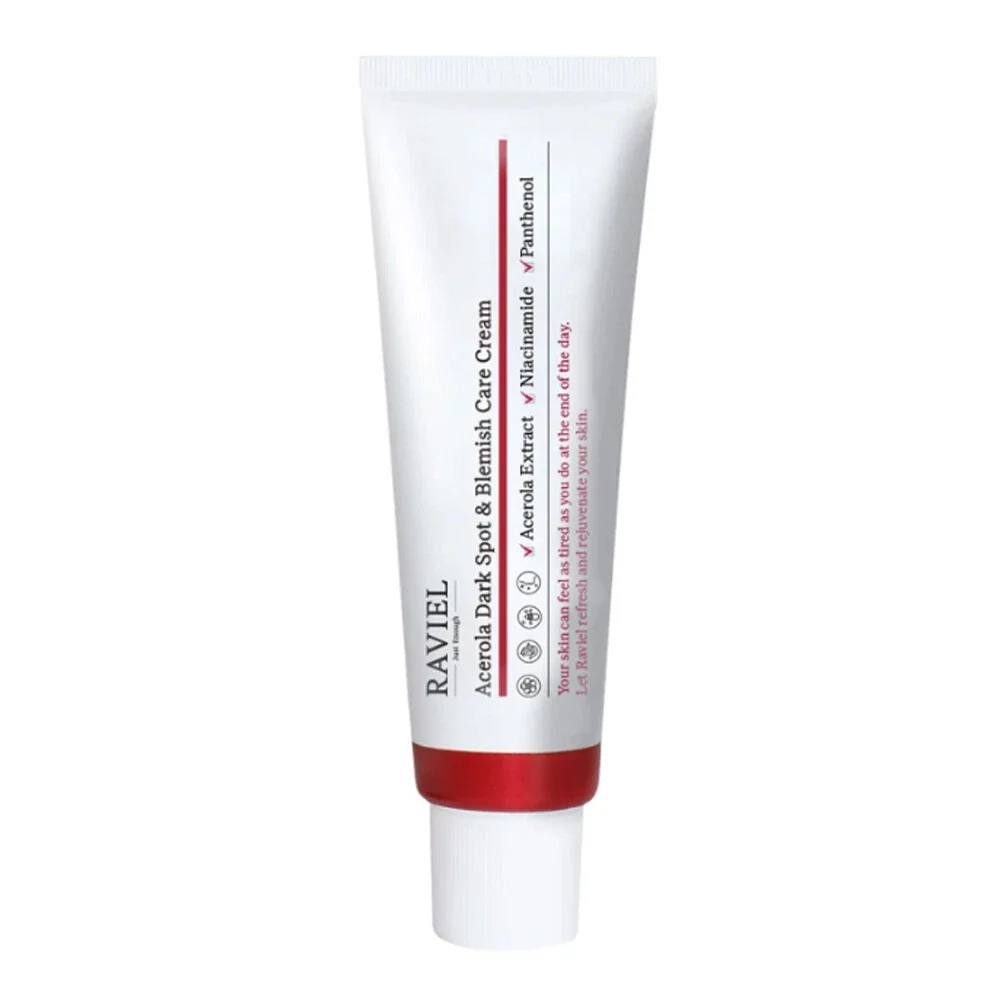Crème RAVIEL Acerola pour taches sombres et imperfections 50ml — Appareils de soins de la peau