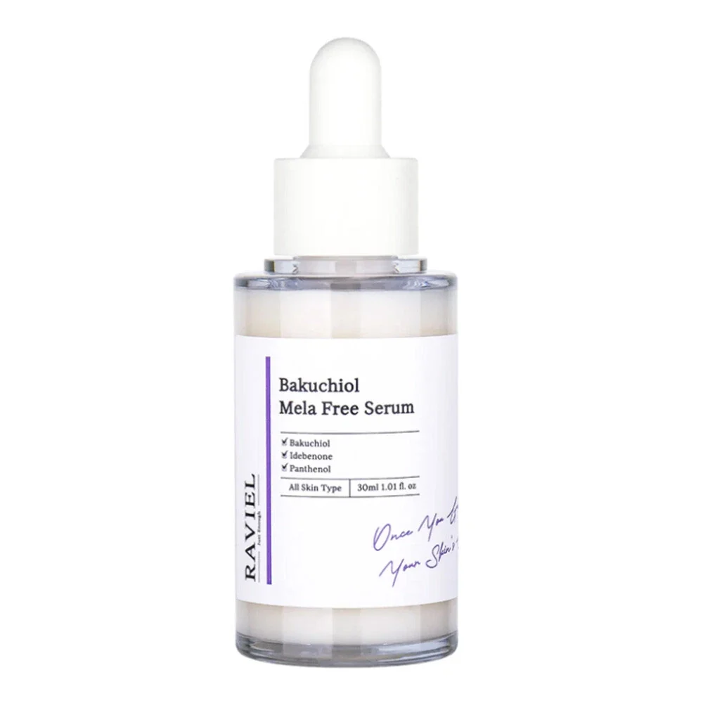 Sérum RAVIEL Bakuchiol Mela Free 30ml pour une Peau Jeune — Appareils de soins de la peau