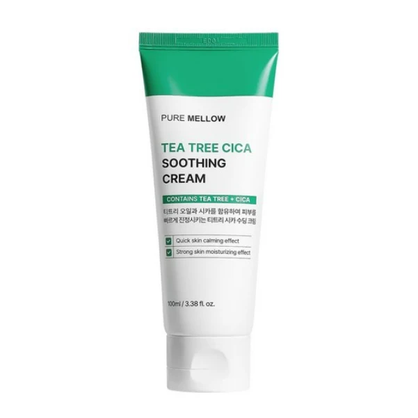 Crème apaisante Tea Tree Cica PURE MELLOW 100ml — Appareils de soins de la peau