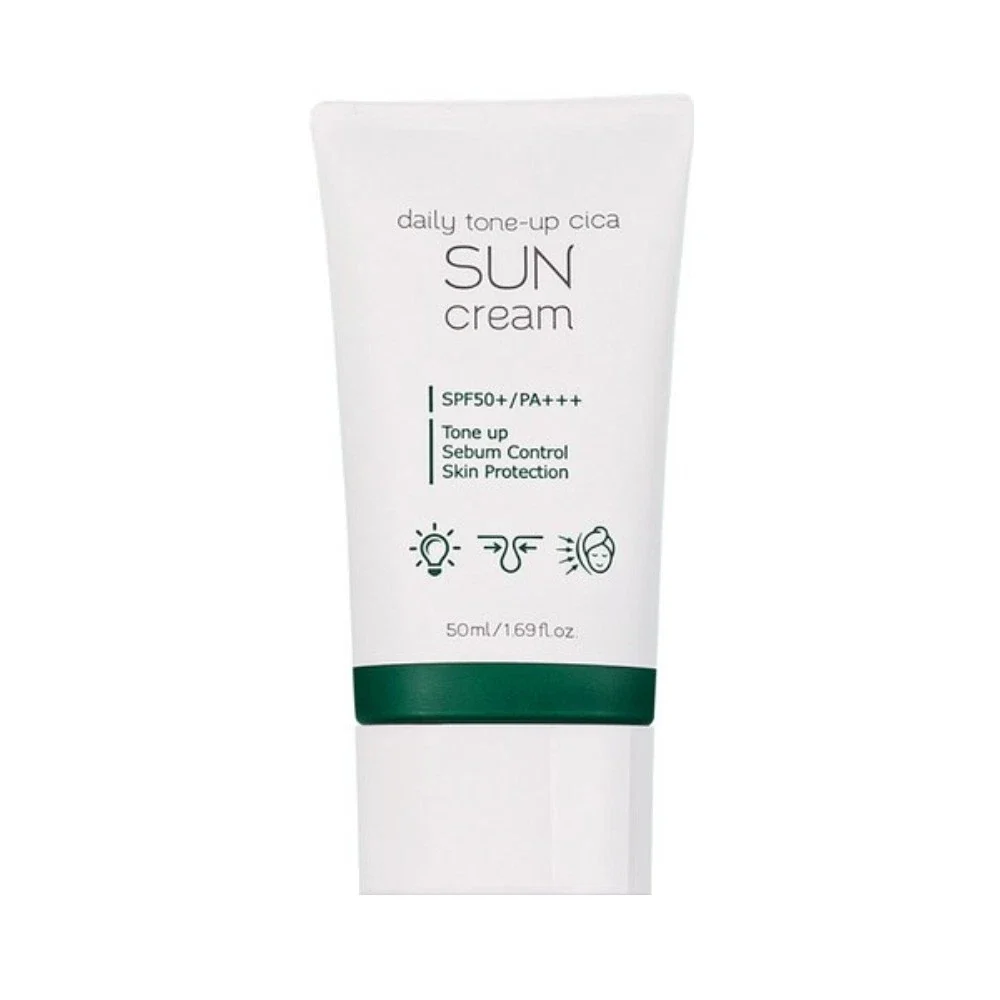 Crème Solaire PRRETI Daily Tone Up Cica SPF50+ PA+++ 50ml — Appareils de soins de la peau