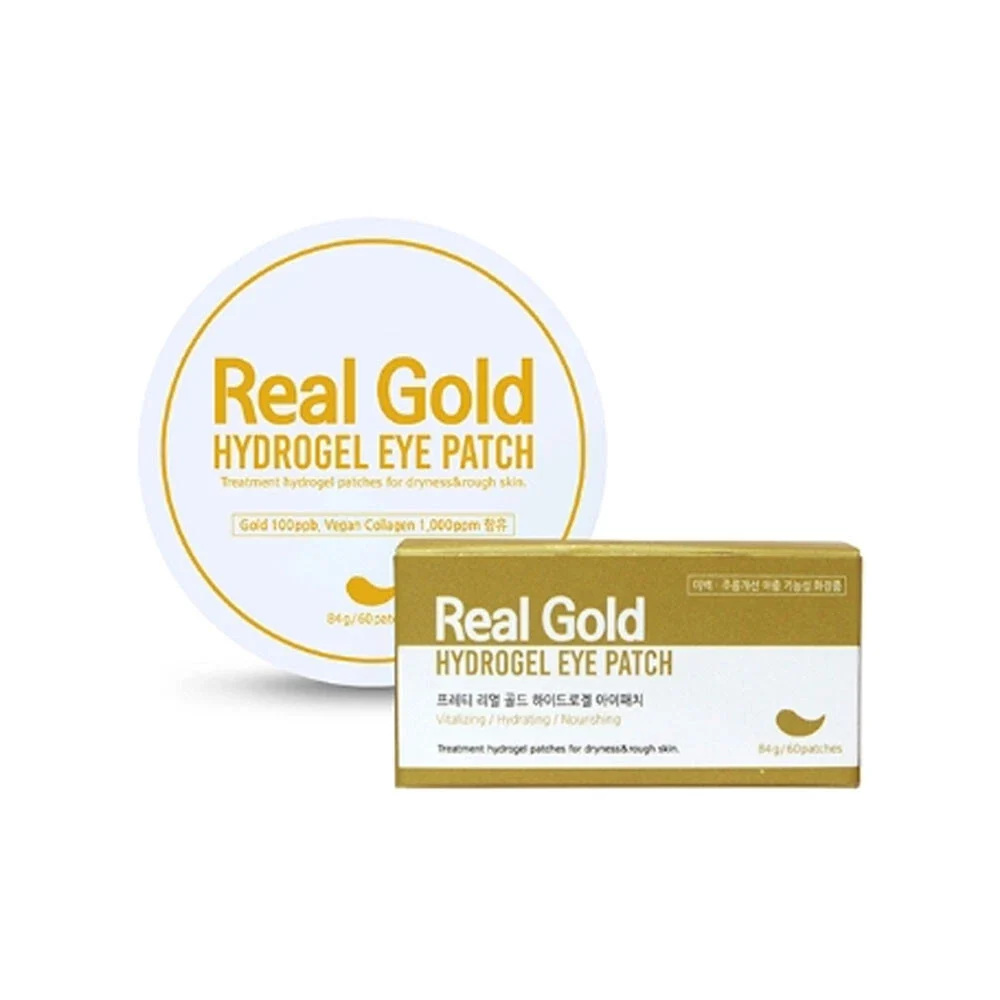 PRRETI Patchs Hydrogel Or Réel 84g (60 patchs) — Appareils de soins de la peau