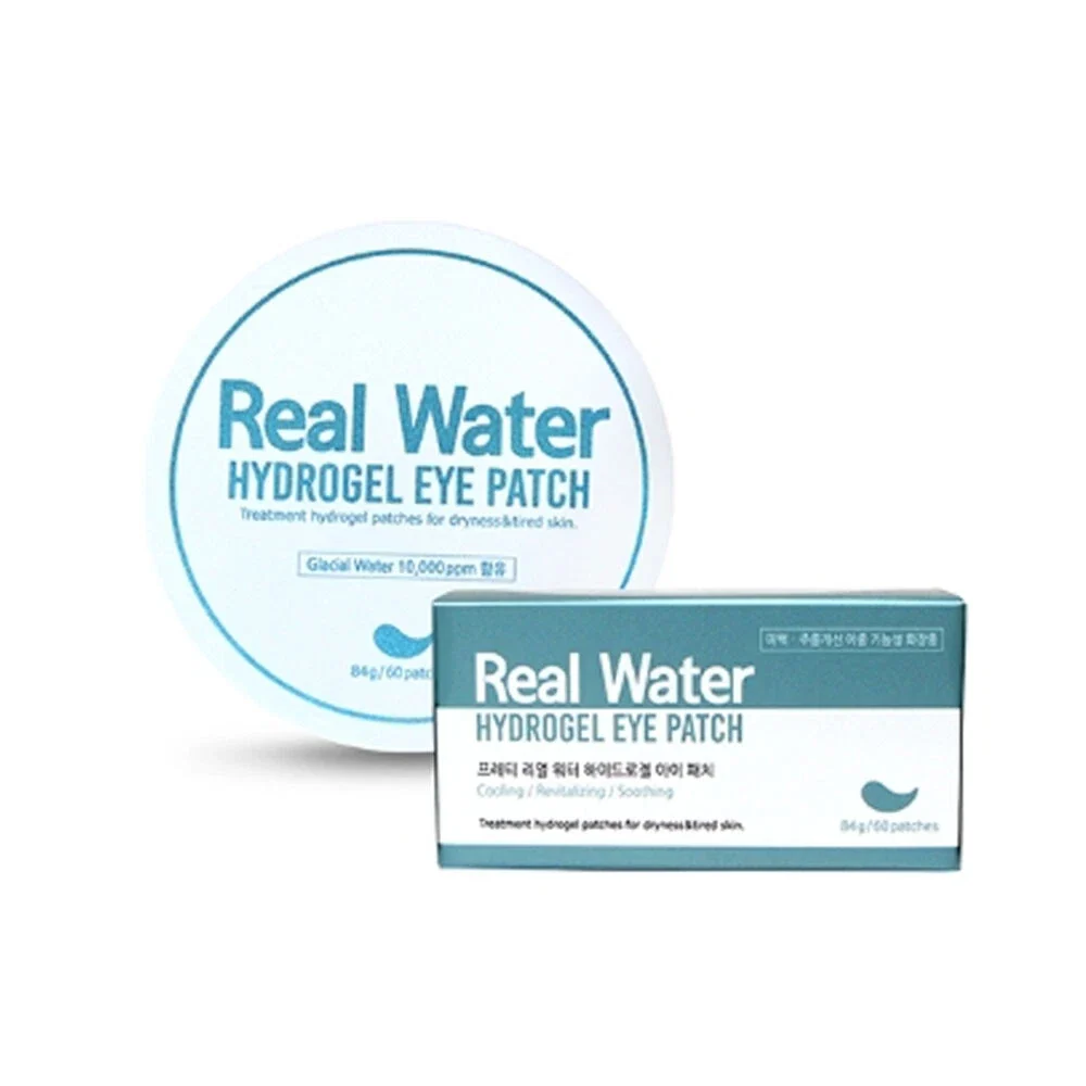 PRRETI Real Water Hydrogel Eye Patch 84g (60 patches) — Skincare Devices
