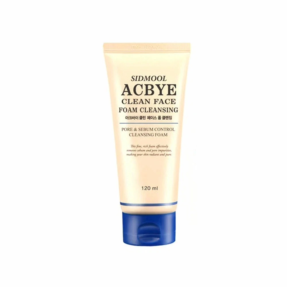 SIDMOOL ACBYE Cleans Face Foam Cleansing 120ml — Facial Cleansing Brushes