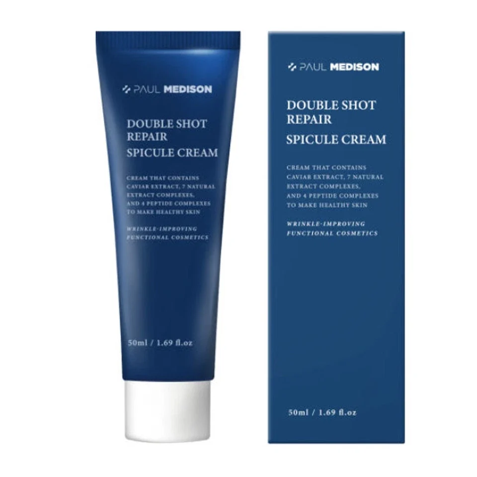 Crème Spicule Réparatrice Double Shot Paul Medison 50ml — Appareils de soins de la peau