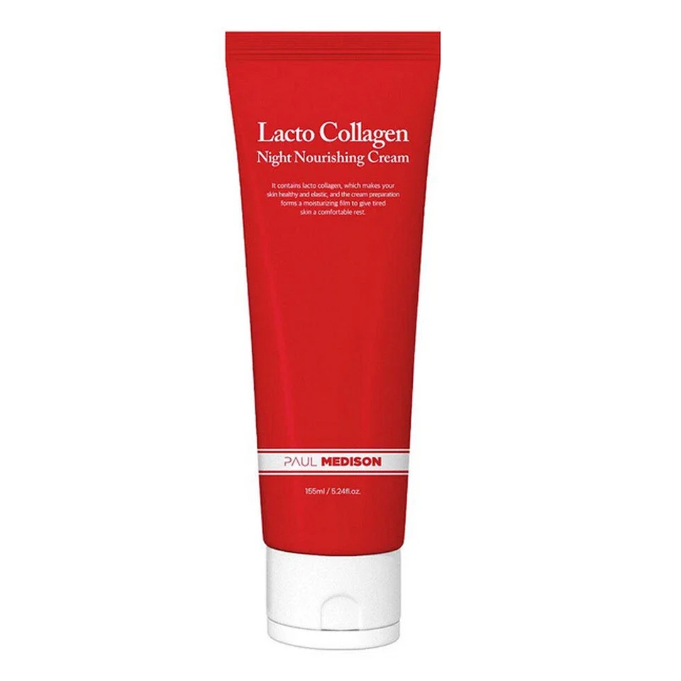 Crème Nourrissante de Nuit Lacto Collagen Paul Medison 155ml
