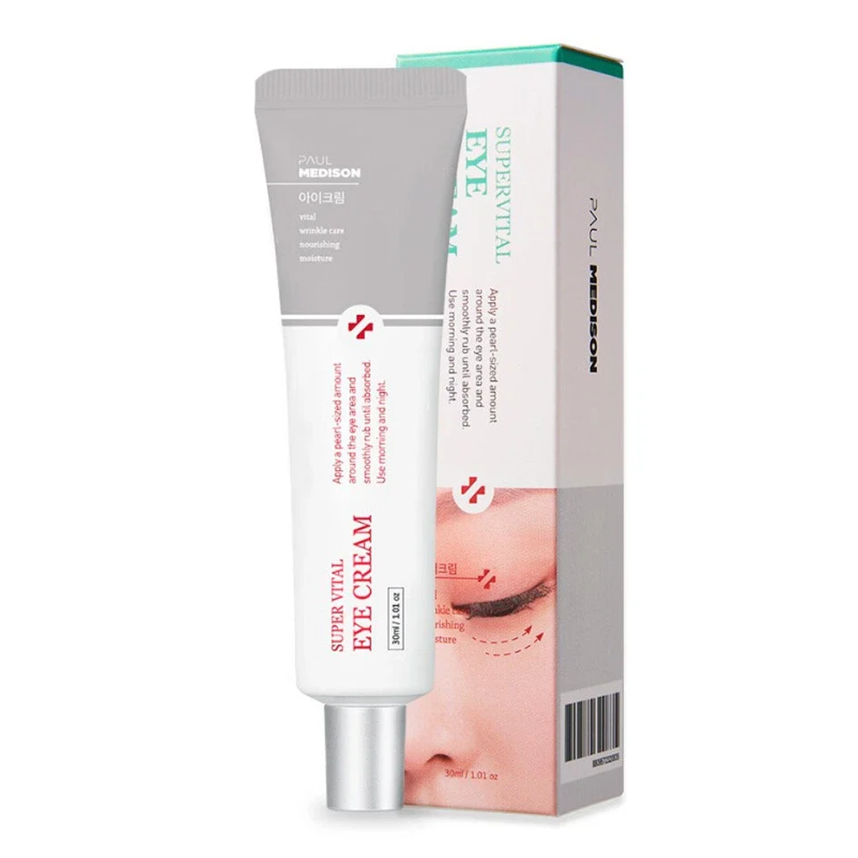 Crème pour les yeux Supervital Paul Medison 30ml pour rides et fermeté — Appareils de soins de la peau