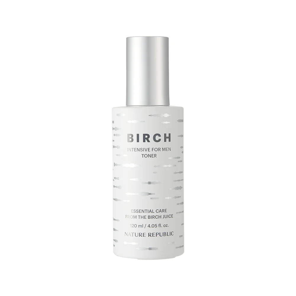Toner Intensif au Bouleau pour Hommes NATURE REPUBLIC 120ml — Appareils de soins de la peau