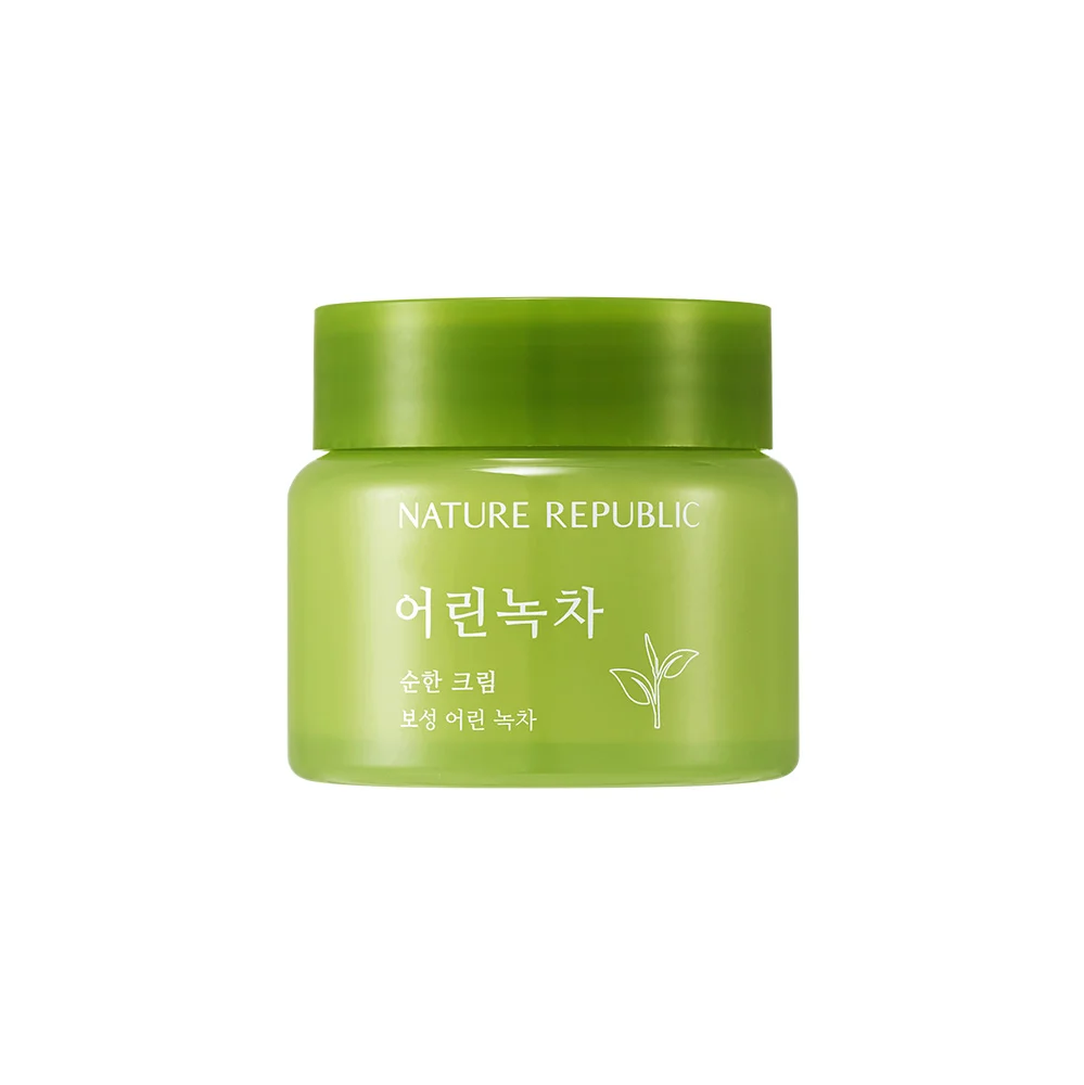 Nature Republic Mild Green Tea Cream 55ml Moisturizer