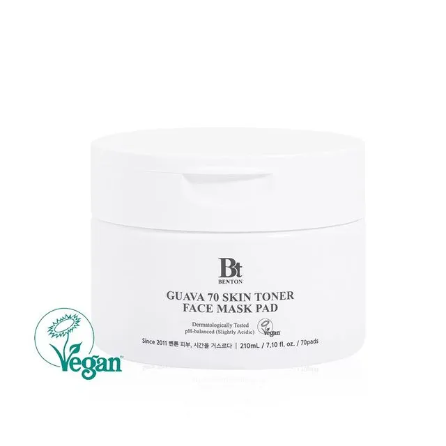 Benton Guava 70 Tampons Masque Tonifiant - 70 unités — Appareils de soins de la peau