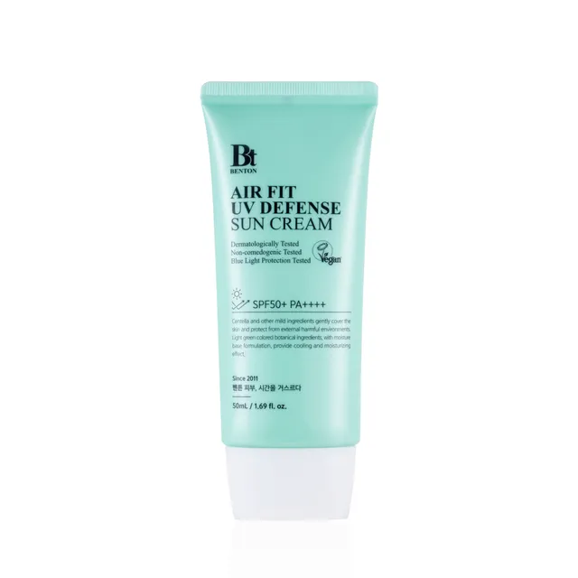 Crème Solaire Benton Air Fit UV Defense 50g SPF50+ PA++++ — Appareils de soins de la peau