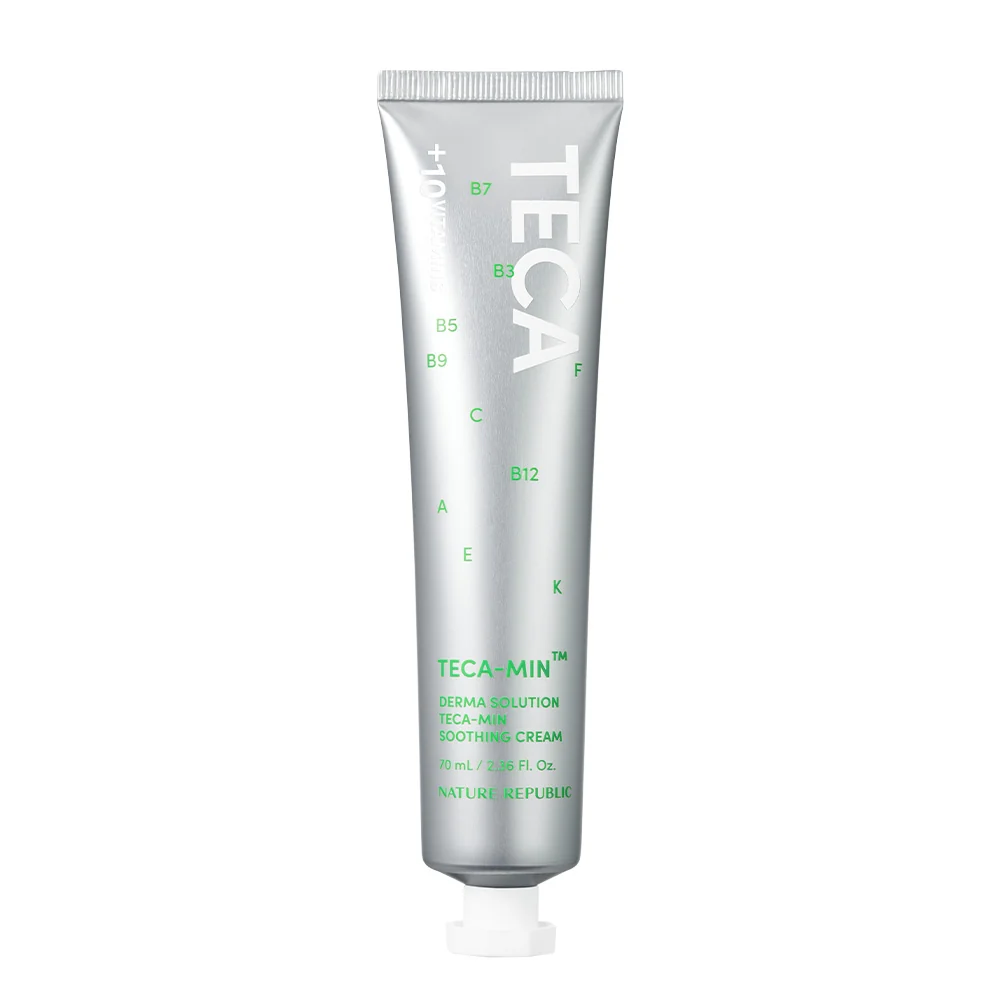 Nature Republic Derma Solution Teca-Min Soothing Cream 70ml — Skincare Devices