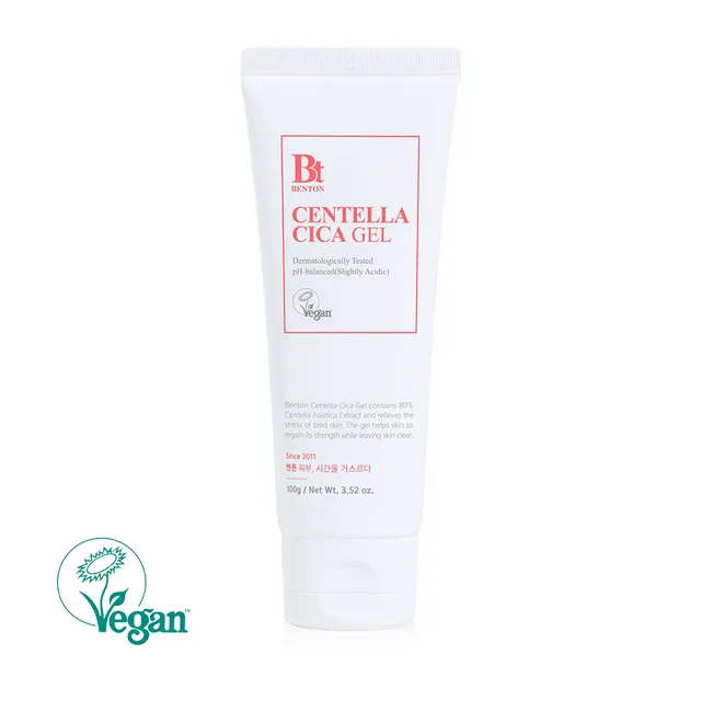 Gel Cica Centella 100g de Benton pour Peau Réactive — Appareils de soins de la peau