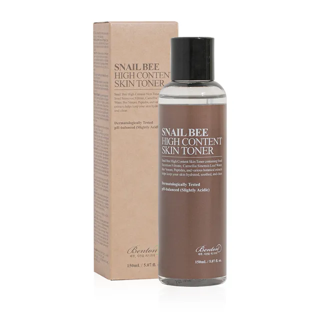 Toner pour la peau Benton Snail Bee High Content 150ml — Appareils de soins de la peau